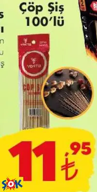 ÇÖP ŞİŞ 100’LÜ ÇÖP ŞİŞ 100’LÜ